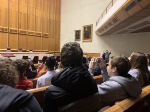 Year 10 class in Supreme Court